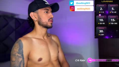 Snapshot of axelking13 chatting on February 10, 2025, 11:02 pm Axel King online show from February 10, 2025, 11:02 pm