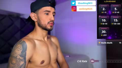 Snapshot of axelking13 chatting on February 11, 2025, 11:12 pm Axel King online show from February 11, 2025, 11:12 pm