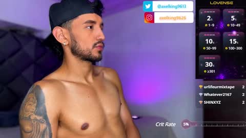 Snapshot of axelking13 chatting on February 13, 2025, 2:34 am Axel King online show from February 13, 2025, 2:34 am