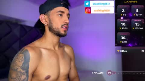 Snapshot of axelking13 chatting on February 22, 2025, 10:42 pm Axel King online show from February 22, 2025, 10:42 pm