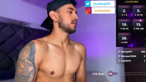 Snapshot of axelking13 chatting on March 8, 2025, 2:45 am Axel King online show from March 8, 2025, 2:45 am