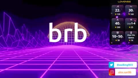 Snapshot of axelking13 chatting on September 15, 2025, 10:32 pm Axel King online show from September 15, 2025, 10:32 pm