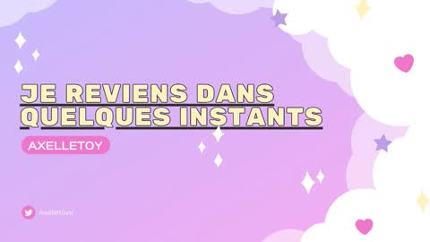 Axelletoy online show from September 18, 2025, 8:27 am
