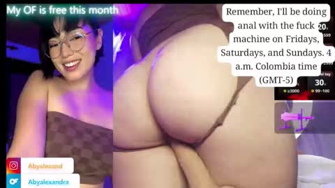 Alexandra followme on instragram abyalexand online show from October 15, 2025, 3:34 pm