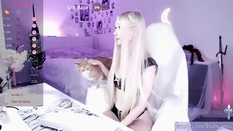 Snapshot of baby_misa chatting on October 3, 2025, 2:36 pm Misa - online show from October 3, 2025, 2:36 pm