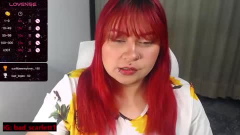 Scarlett online show from February 1, 2026, 12:09 am