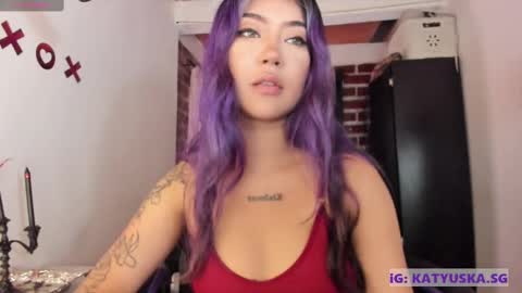 Snapshot of badkatyuska chatting on February 16, 2025, 7:49 pm Please help me to reach 100 thumbs up online show from February 16, 2025, 7:49 pm