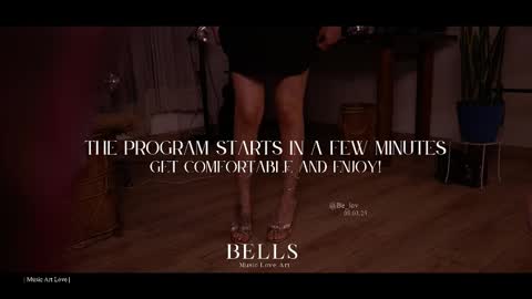 Snapshot of be_lov chatting on March 8, 2025, 11:37 am Call me Bells Next Stream on Wednesday Feb 26 online show from March 8, 2025, 11:37 am