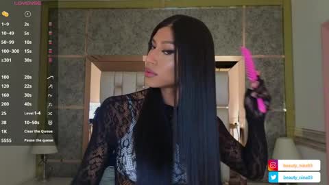 beauty_nina online show from June 7, 2026, 1:59 pm
