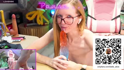 Snapshot of belle_alice chatting on December 4, 2024, 10:24 am Alice online show from December 4, 2024, 10:24 am