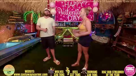 Snapshot of bigbananamilfshake chatting on February 16, 2026, 5:25 am Mya and Angelo online show from February 16, 2026, 5:25 am