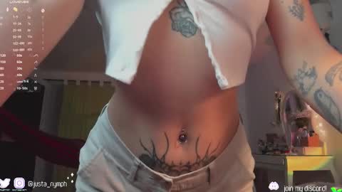   Im Nym  Justa nymph on twitter and IG online show from January 18, 2025, 3:20 am