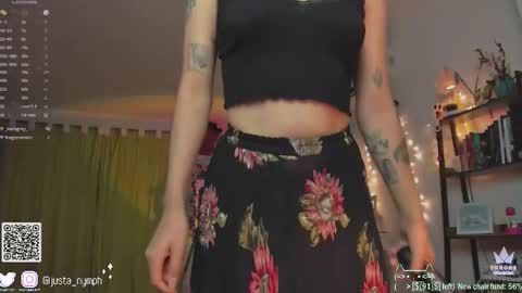   Im Nym  Justa nymph on twitter and IG online show from January 24, 2025, 3:54 am