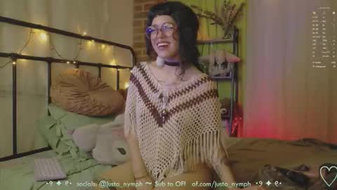   Im Nym  Justa nymph on twitter and IG online show from February 20, 2026, 6:19 am