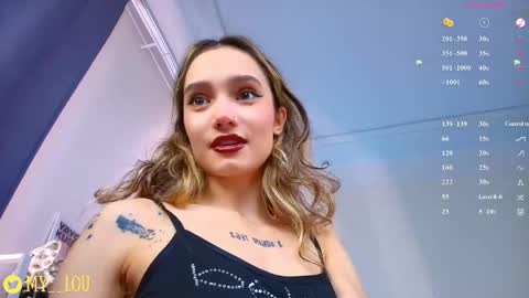 Snapshot of breeding_material chatting on May 14, 2026, 3:30 pm Ashley Dolce and Lou online show from May 14, 2026, 3:30 pm