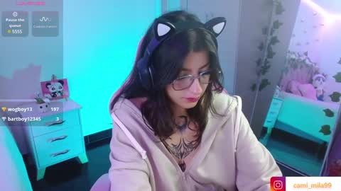 Snapshot of cami_mila99 chatting on January 8, 2025, 6:52 am CAMI online show from January 8, 2025, 6:52 am