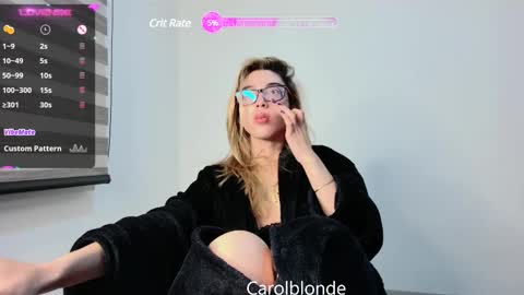 Snapshot of carolblonde chatting on February 10, 2025, 5:47 am Char online show from February 10, 2025, 5:47 am