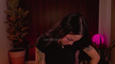 Snapshot of carolinerousev chatting on April 25, 2026, 7:55 pm carol online show from April 25, 2026, 7:55 pm