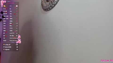 celesteayase online show from February 14, 2025, 8:31 am