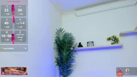 Celeste  online show from February 10, 2025, 6:35 pm