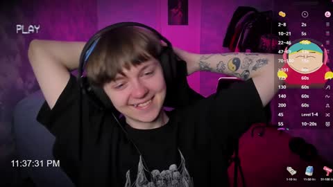 lynxy online show from January 12, 2025, 8:36 pm