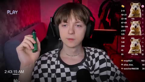 lynxy online show from January 19, 2025, 11:43 pm