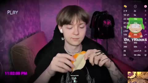 lynxy online show from March 10, 2025, 8:01 pm