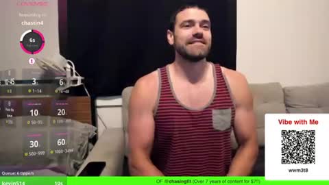 Snapshot of chasemason20 chatting on June 14, 2026, 5:15 pm Onlyfans chasingfit Instagram the arguer Twitter chasingfitOF online show from June 14, 2026, 5:15 pm