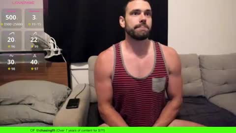 Snapshot of chasemason20 chatting on July 3, 2026, 12:17 am Onlyfans chasingfit Instagram the arguer Twitter chasingfitOF online show from July 3, 2026, 12:17 am