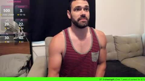 Snapshot of chasemason20 chatting on July 7, 2026, 11:20 pm Onlyfans chasingfit Instagram the arguer Twitter chasingfitOF online show from July 7, 2026, 11:20 pm
