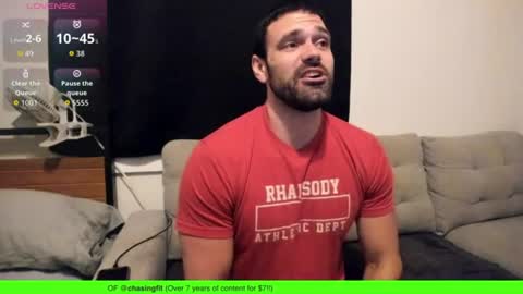 Snapshot of chasemason20 chatting on July 28, 2026, 1:23 am Onlyfans chasingfit Instagram the arguer Twitter chasingfitOF online show from July 28, 2026, 1:23 am