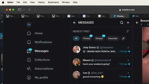 chrissquirt online show from February 8, 2025, 2:27 pm