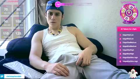 Chrixtopherobin online show from March 10, 2025, 6:12 pm