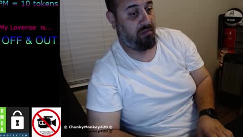 Snapshot of chunkymonkey420 chatting on February 6, 2025, 3:27 am Spencer Smokey Bear online show from February 6, 2025, 3:27 am