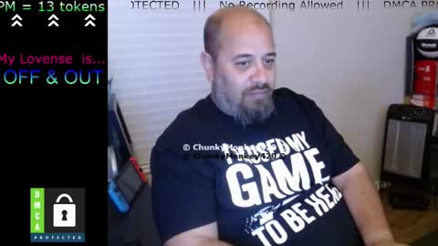 Snapshot of chunkymonkey420 chatting on March 1, 2025, 6:46 am Spencer Smokey Bear online show from March 1, 2025, 6:46 am