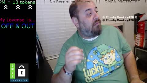 Snapshot of chunkymonkey420 chatting on March 10, 2025, 3:56 am Spencer Smokey Bear online show from March 10, 2025, 3:56 am