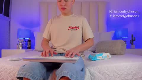 Snapshot of cody_johnsonn_ chatting on January 2, 2025, 7:40 pm CODY online show from January 2, 2025, 7:40 pm