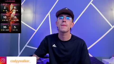Snapshot of codyywalker chatting on April 22, 2026, 11:39 pm Cody Walker online show from April 22, 2026, 11:39 pm