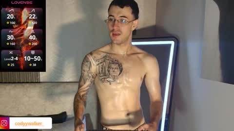 Snapshot of codyywalker chatting on May 12, 2026, 6:27 pm Cody Walker online show from May 12, 2026, 6:27 pm