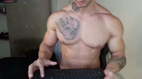 colombianmuscle8 online show from June 22, 2026, 12:56 am
