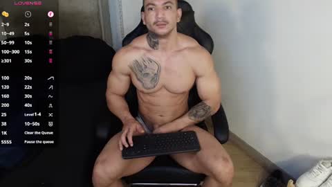 colombianmuscle8 online show from July 22, 2026, 3:37 pm