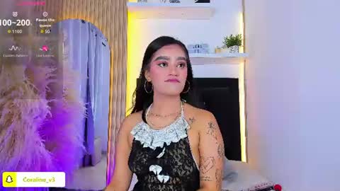 Coraline connected from 10 pm to 6 am Colombia time online show from June 19, 2026, 12:09 pm