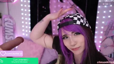 Crimson Kitten online show from October 4, 2025, 4:10 am