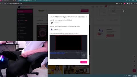 Snapshot of cumncx2 chatting on February 19, 2025, 4:55 am -Arty Snow online show from February 19, 2025, 4:55 am