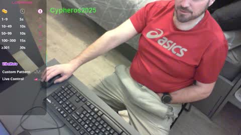 Snapshot of cypheros2025 chatting on February 12, 2026, 6:14 pm Chris online show from February 12, 2026, 6:14 pm