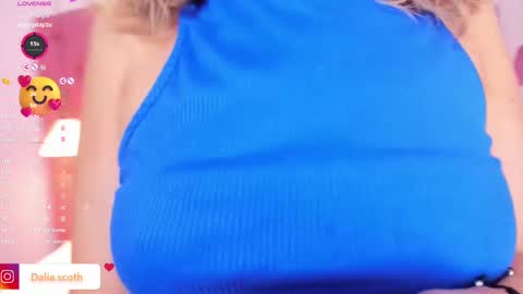 Snapshot of daliascoth chatting on February 28, 2025, 7:35 pm Dalia online show from February 28, 2025, 7:35 pm