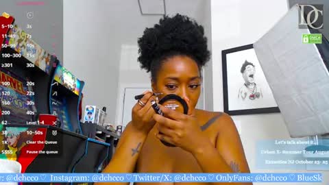 Snapshot of dchcco chatting on July 29, 2026, 7:34 pm Duchess Coco - Coco Puffs online show from July 29, 2026, 7:34 pm