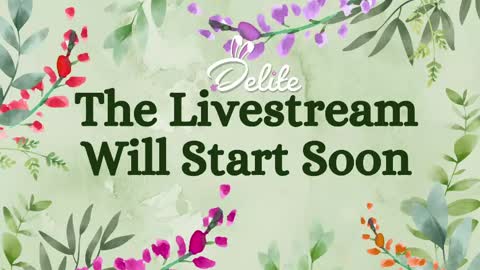 DeLite  Next stream on Wednesday or Thurdsay  online show from April 9, 2026, 7:58 am