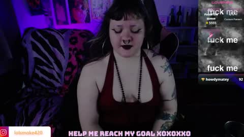 Snapshot of destroyall420 chatting on May 8, 2026, 8:47 pm Lola Bdsm and fries online show from May 8, 2026, 8:47 pm