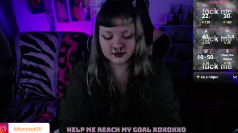 Snapshot of destroyall420 chatting on May 10, 2026, 9:03 am Lola Bdsm and fries online show from May 10, 2026, 9:03 am